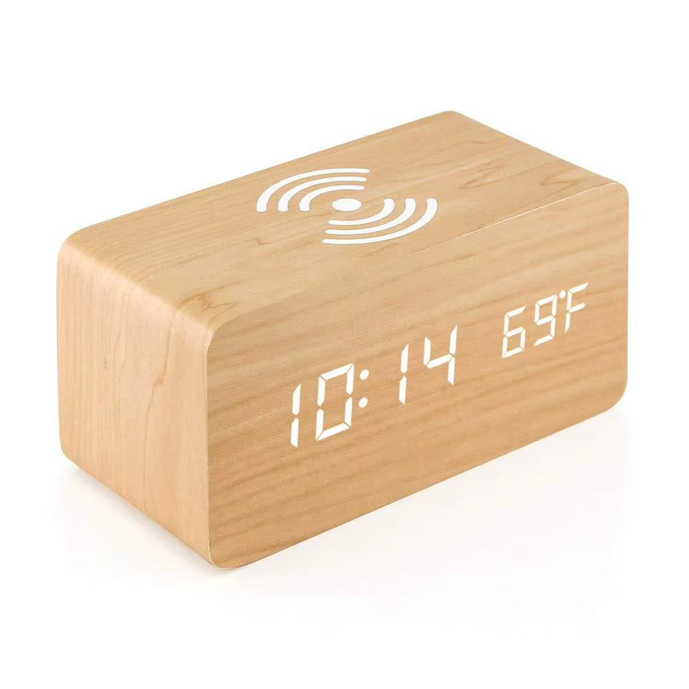 Wooden LED Clock — Atmosphere Edition