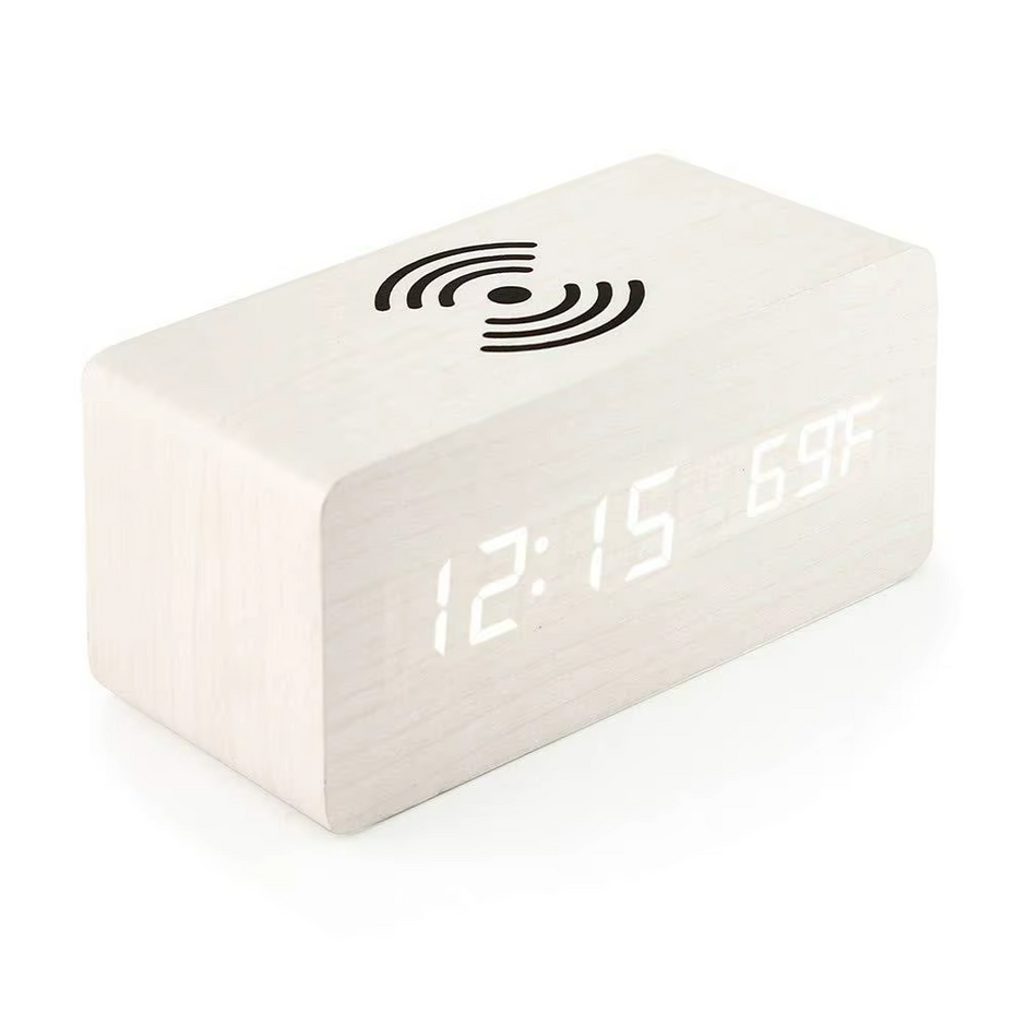 Wooden LED Clock — Atmosphere Edition